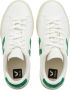 Veja Groene Leren Sneakers met Logo Detail White - Thumbnail 25