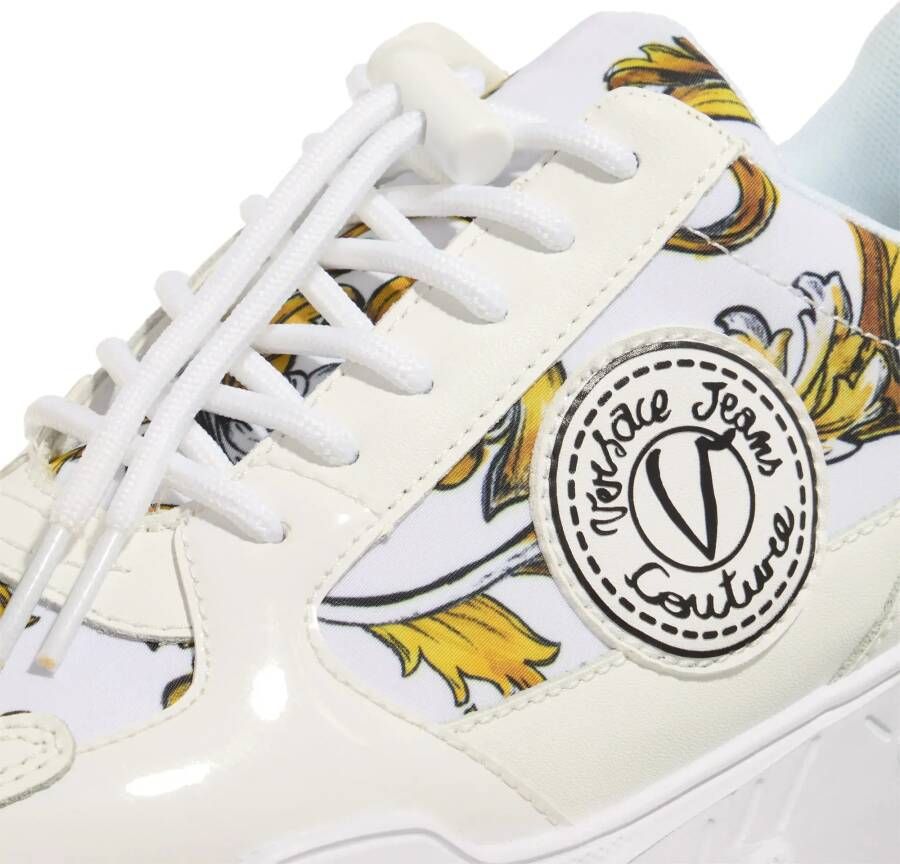 Versace Jeans Couture Low-Top Sneakers Fondo Speedtrack Dis. Sc7 in wit