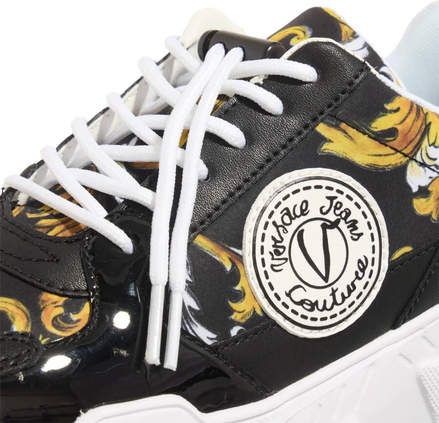 Versace Jeans Couture Low-Top Sneakers Fondo Speedtrack Dis. Sc7 in zwart