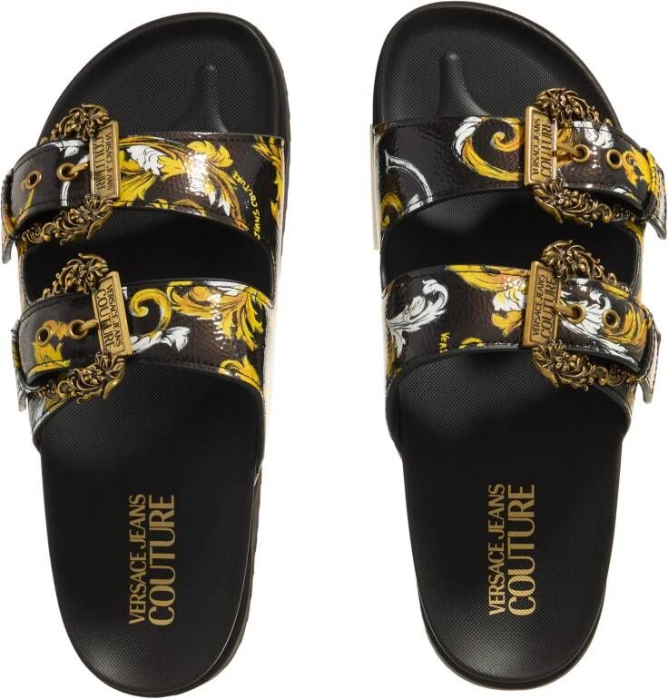 Versace Jeans Couture Sandalen Fondo Arizona Dis. Sm1 in zwart