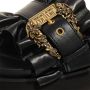 Versace Jeans Couture Versace Couture Dames Sandaal Zwart 78VA3SM5 - Thumbnail 8