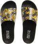 Versace Jeans Couture Versace Couture Dames Slippers Zwart 78VA3SQ3-ZS365 G89 - Thumbnail 10