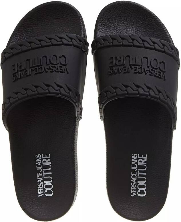 Versace Jeans Couture Slippers & Mules Fondo Shelly in zwart