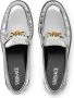 Versace Loafers Flat shoes Silver in zilver - Thumbnail 2