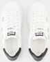 Versace Low-Top Sneakers La Greca Sneakers Canvas White in wit - Thumbnail 6