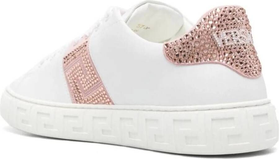 Versace Low-Top Sneakers Pink in poeder roze