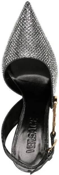 Versace Pumps & high heels Safety Pin 120Mm Pumps in zilver