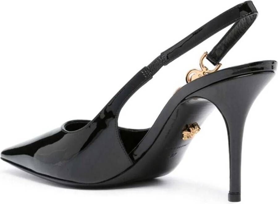 Versace Pumps & high heels Sandals Black in zwart