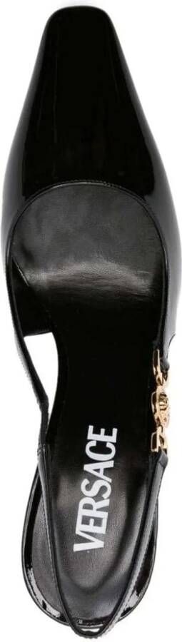 Versace Pumps & high heels Sandals Black in zwart