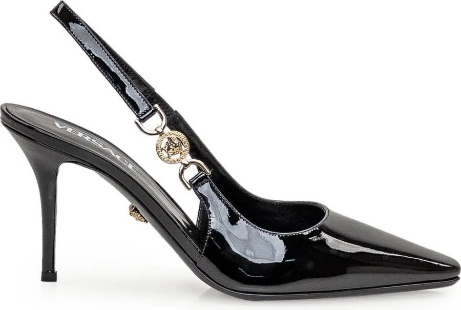 Versace Pumps & high heels Sandals Black in zwart