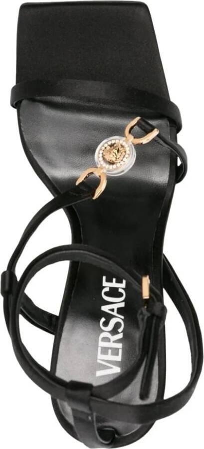 Versace Slippers & Mules Sandals Black in zwart