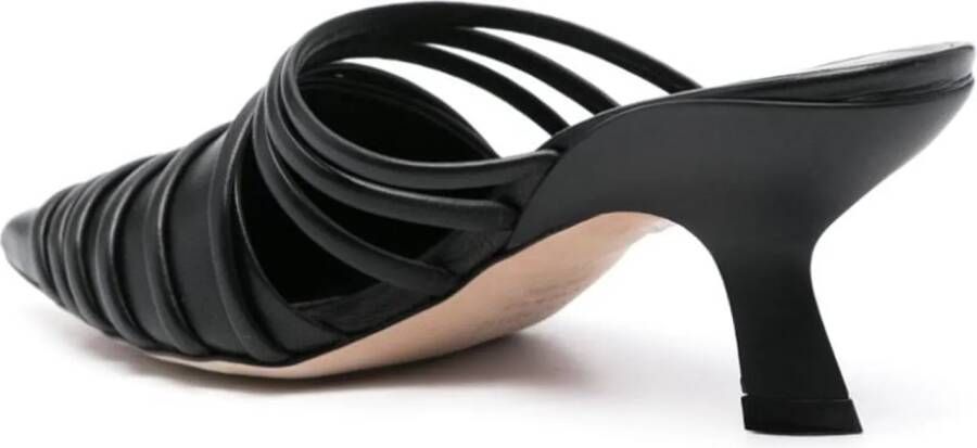 Vic Matié Slippers & Mules Sandals Black in zwart