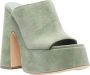 Vic Matié Slippers & Mules Sandals Green in groen - Thumbnail 4