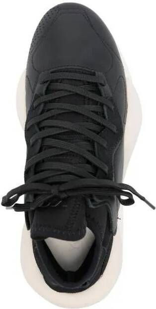 Y-3 Sneakers Kaiwa Chunky Leather Sneakers in zwart