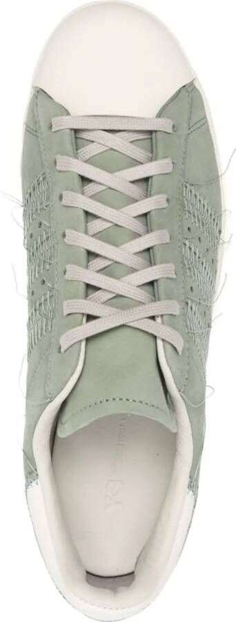 Y-3 Sneakers Superstar Loose-thread Sneakers in groen