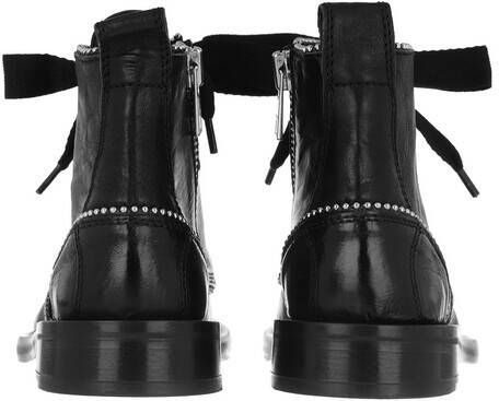 Zadig & Voltaire Boots & laarzen Laureen Roma & Studs Pipping in zwart