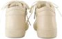 Zadig & Voltaire Low-Top Sneakers Mid Fly On Sneakers Leather White in beige - Thumbnail 8