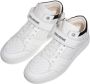 Zadig & Voltaire Sneakers Mid Flash Smooth Calfskin Perf in wit - Thumbnail 5