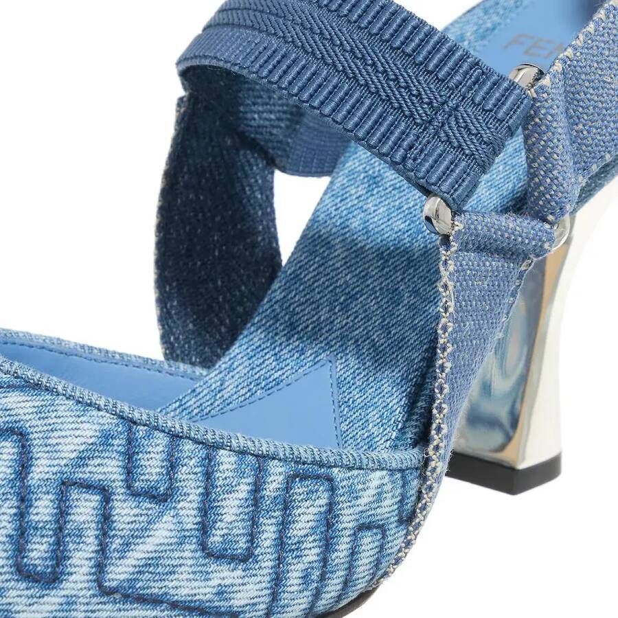 Fendi Hoge hakken Women Slingback in blauw