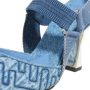 Fendi Colibrì Denim Puntige Hakken Blue Dames - Thumbnail 2