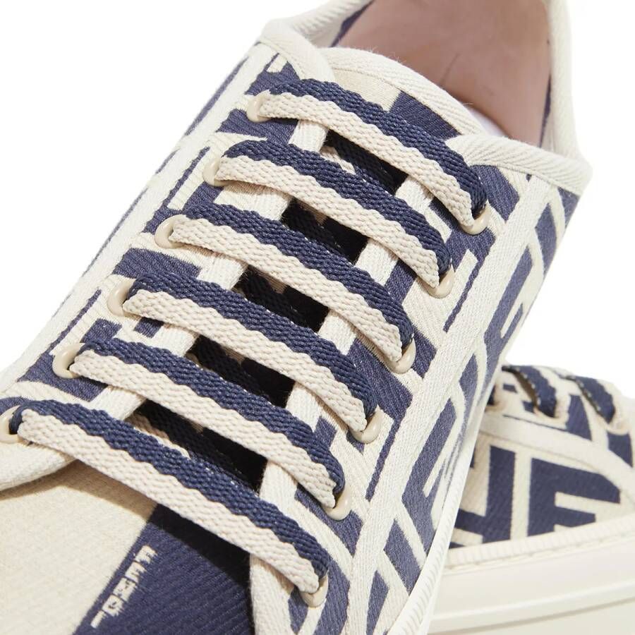 Fendi Sneakers Low Top Motif Sneakers in beige