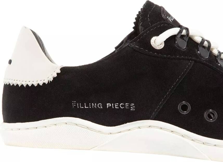 Filling Pieces Sneakers Court Serrated in zwart