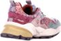 Flower Mountain Imitatiebont Sneakers Logo Achterkant Rubberen Zool Multicolor Dames - Thumbnail 2