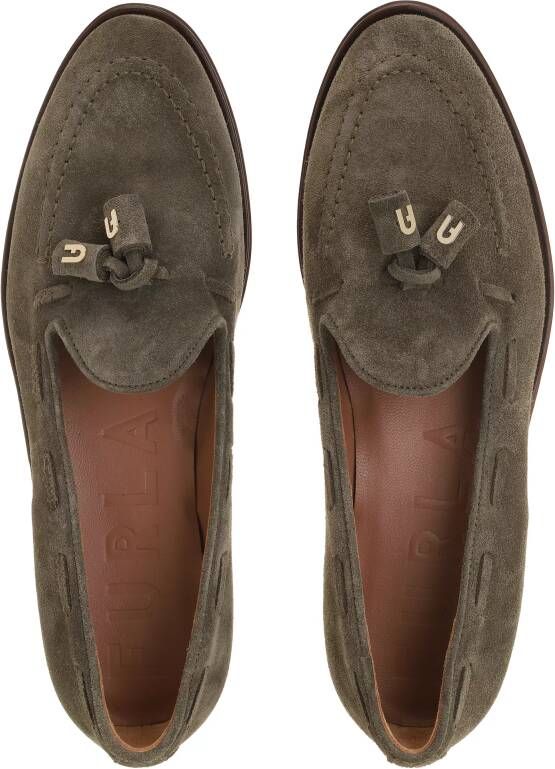 Furla Loafers & ballerina schoenen Heritage Loafer T.20 in bruin