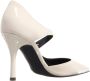 Furla Pumps & high heels Sfera Mary Jane T.90 in crème - Thumbnail 1