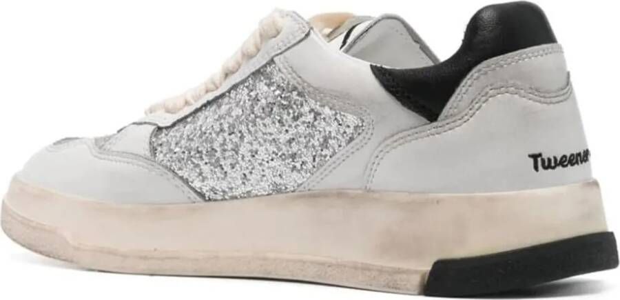 GHŌUD Low-Top Sneakers sneaekers wit glitters in wit