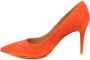 Gianvito Rossi Hoge hakken Decollete Orange in oranje - Thumbnail 1