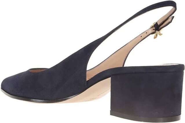 Gianvito Rossi Hoge hakken Piper Slingback in blauw