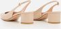 Gianvito Rossi Hoge hakken Tokio Piper Slingback 45 Shoes in beige - Thumbnail 1