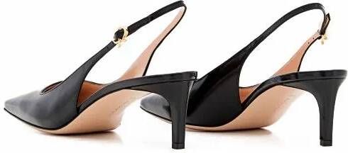 Gianvito Rossi Hoge hakken Nuit Heel Sling-Back in zwart