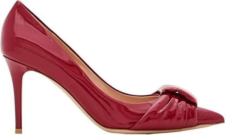 Gianvito Rossi Hoge hakken Pointed Toe Heels in rood