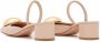 Gianvito Rossi Sandalen Leather Slingback in beige - Thumbnail 1