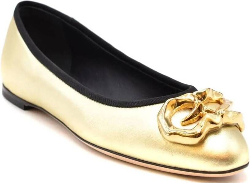 Giuseppe zanotti Ballerinas Ballet Flats Gold in goud