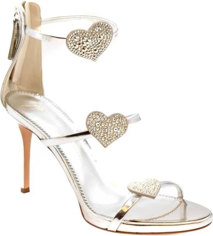 Giuseppe zanotti Sandalen Sandals Silver in zilver