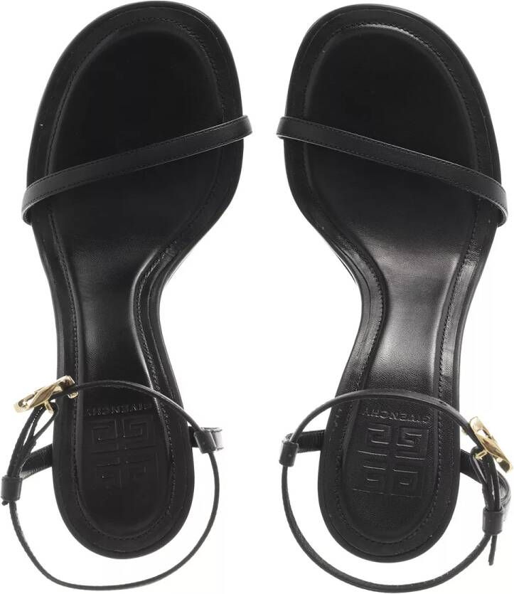 Givenchy Sandalen G Cube Heel Sandals Leather in zwart