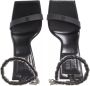 Givenchy Sandalen G Woven Braided Chain Heel Sandal in zwart - Thumbnail 1