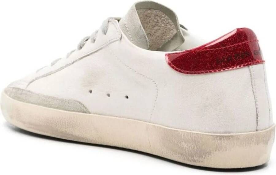 Golden Goose Low-Top Sneakers Red in rood