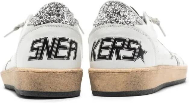 Golden Goose Low-Top Sneakers Ball Star Low-Top Sneakers in wit