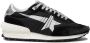 Golden Goose Low-Top Sneakers baskets running a empiecements in zwart - Thumbnail 3