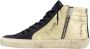 Golden Goose Low-Top Sneakers Dames Slide Sneaker Zwart Glitter in zwart - Thumbnail 2