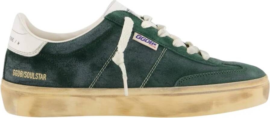 Golden Goose Low-Top Sneakers Dames Soul-Star in groen