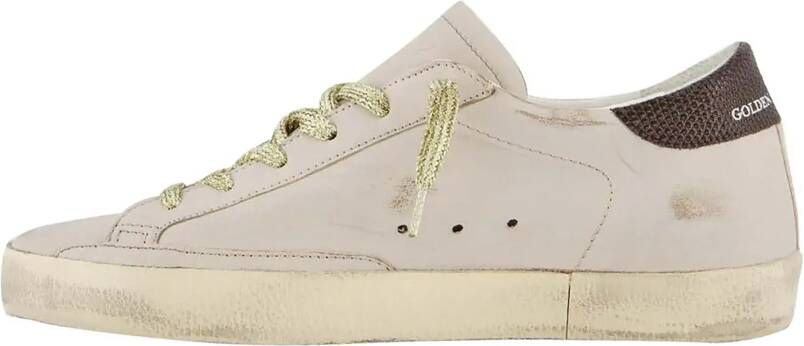 Golden Goose Low-Top Sneakers Dames Super Star in grijs