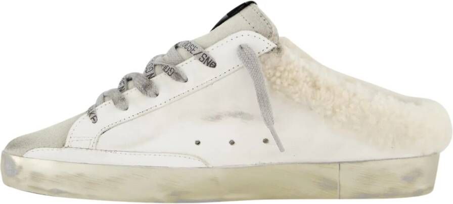 Golden Goose Low-Top Sneakers Dames Super-Star Signature Foxing in wit