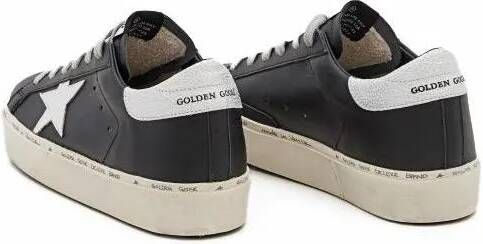 Golden Goose Low-Top Sneakers Hi Star Leather Sneakers in zwart