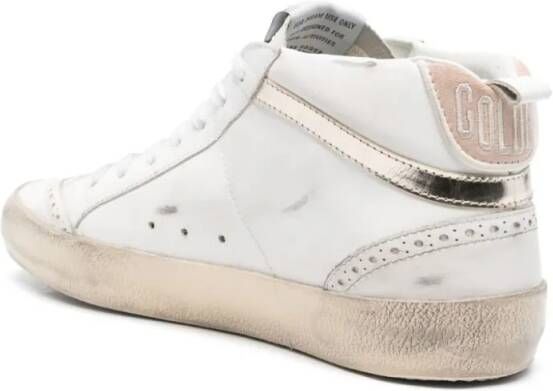 Golden Goose Low-Top Sneakers Mid Star Sneakers in wit