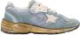 Golden Goose Low-Top Sneakers Running Dad Suede Leather Sneakers in blauw - Thumbnail 2